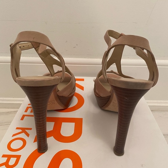 Michael Kors heels sandals 6.5 Brockton - Picture 3 of 4